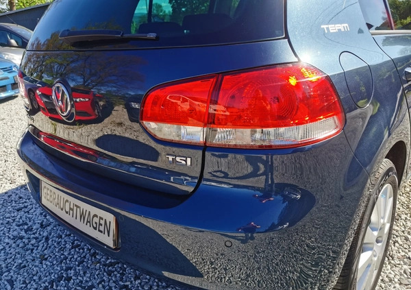 Volkswagen Golf cena 21900 przebieg: 192525, rok produkcji 2010 z Połczyn-Zdrój małe 497